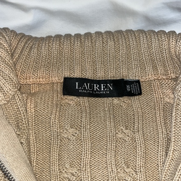 Ralph Lauren Cable Knit Zip-up - Picture 3 of 4